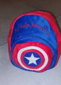Nowy Plecak plecaczek dla dzieci do żłobka przedszkola Kapitan Ameryka