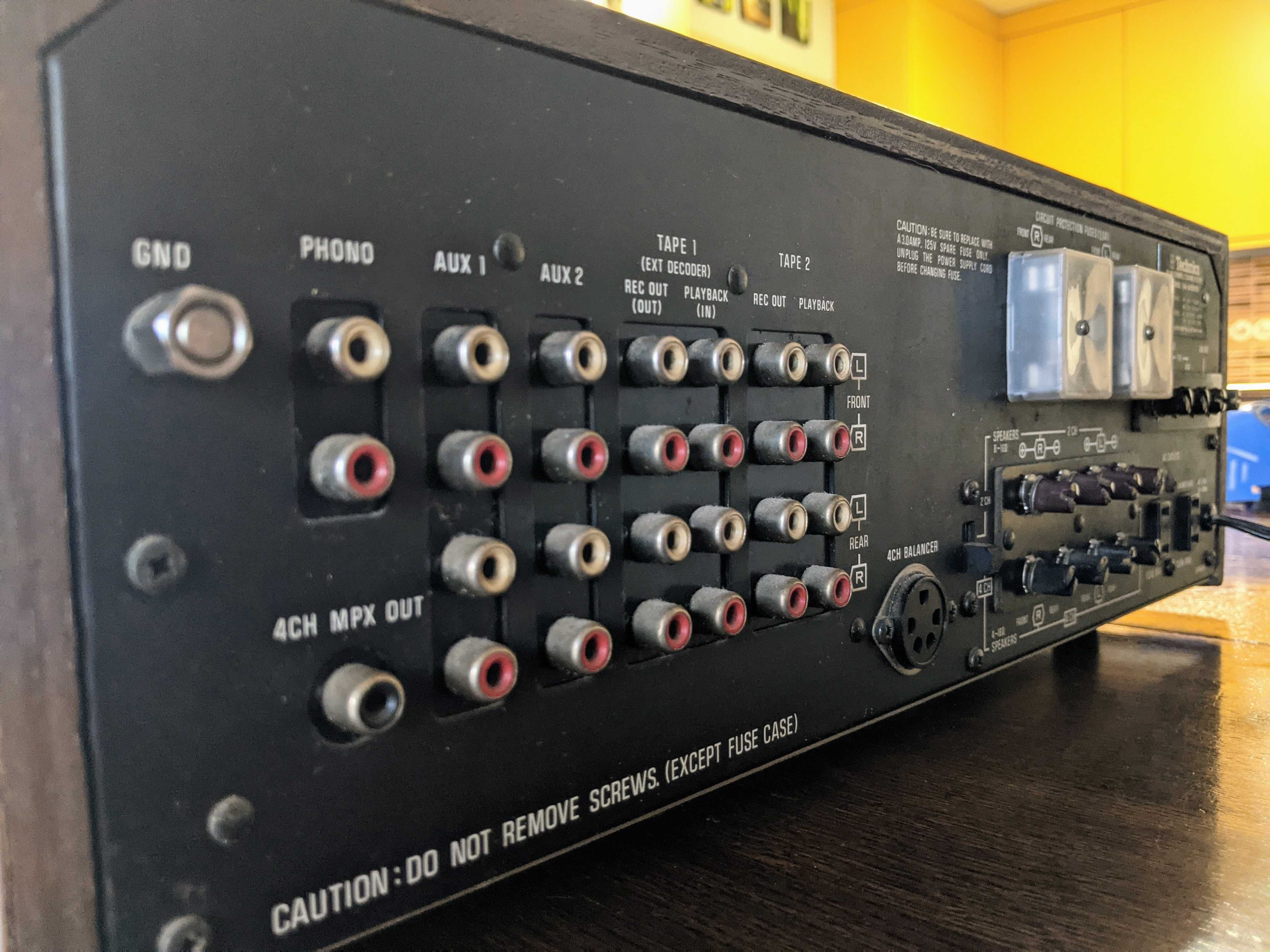 Вінтажний квадро-ресівер TECHNICS SA-6000X