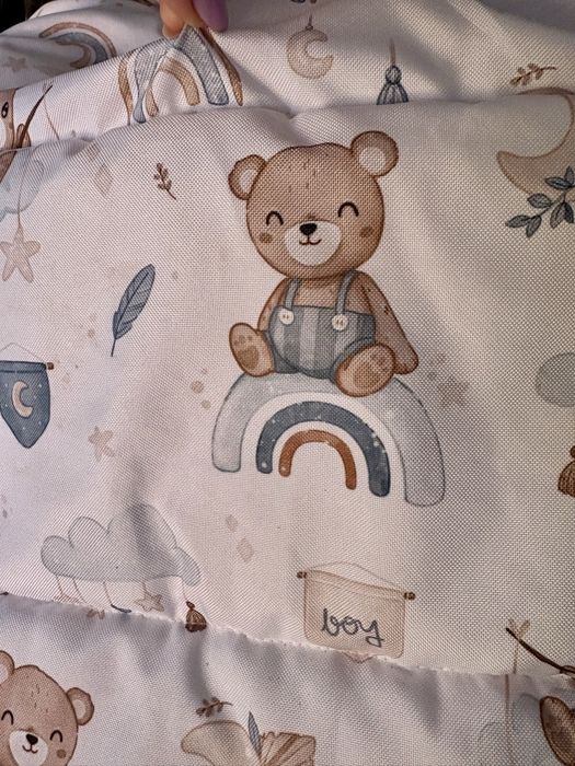 Spiworek jesien zima wodoodporny z futerkiem