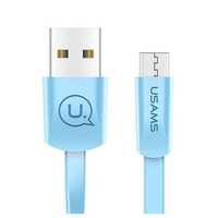 Kabel Micro USB 2.0 1.2M USAMS Blue - Szybkie Ładowanie