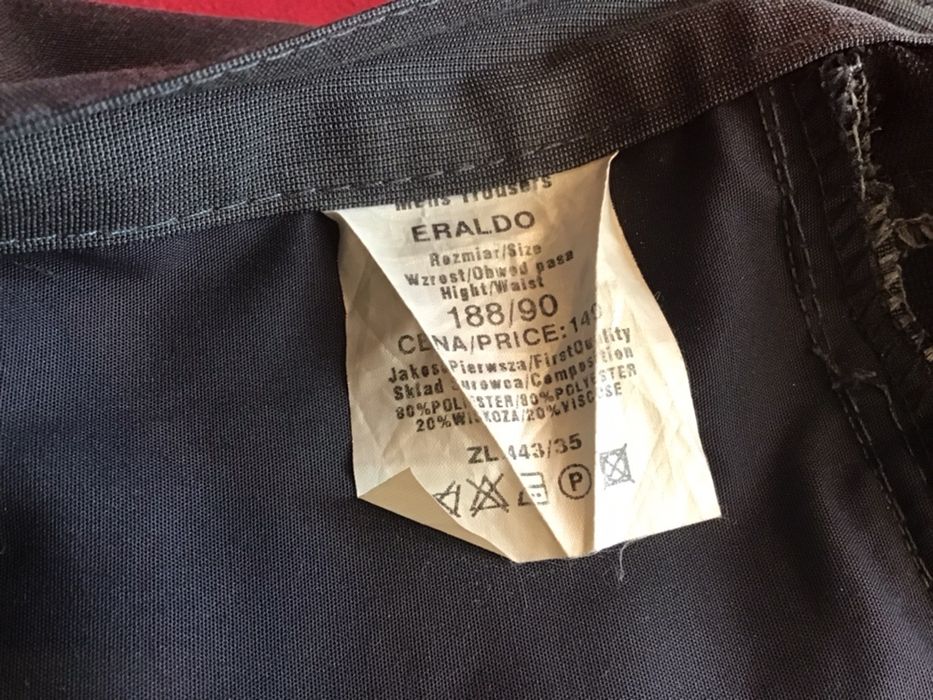 Spodnie męskie Sunset Suits Eraldo rozmiar 188/90, polecam!