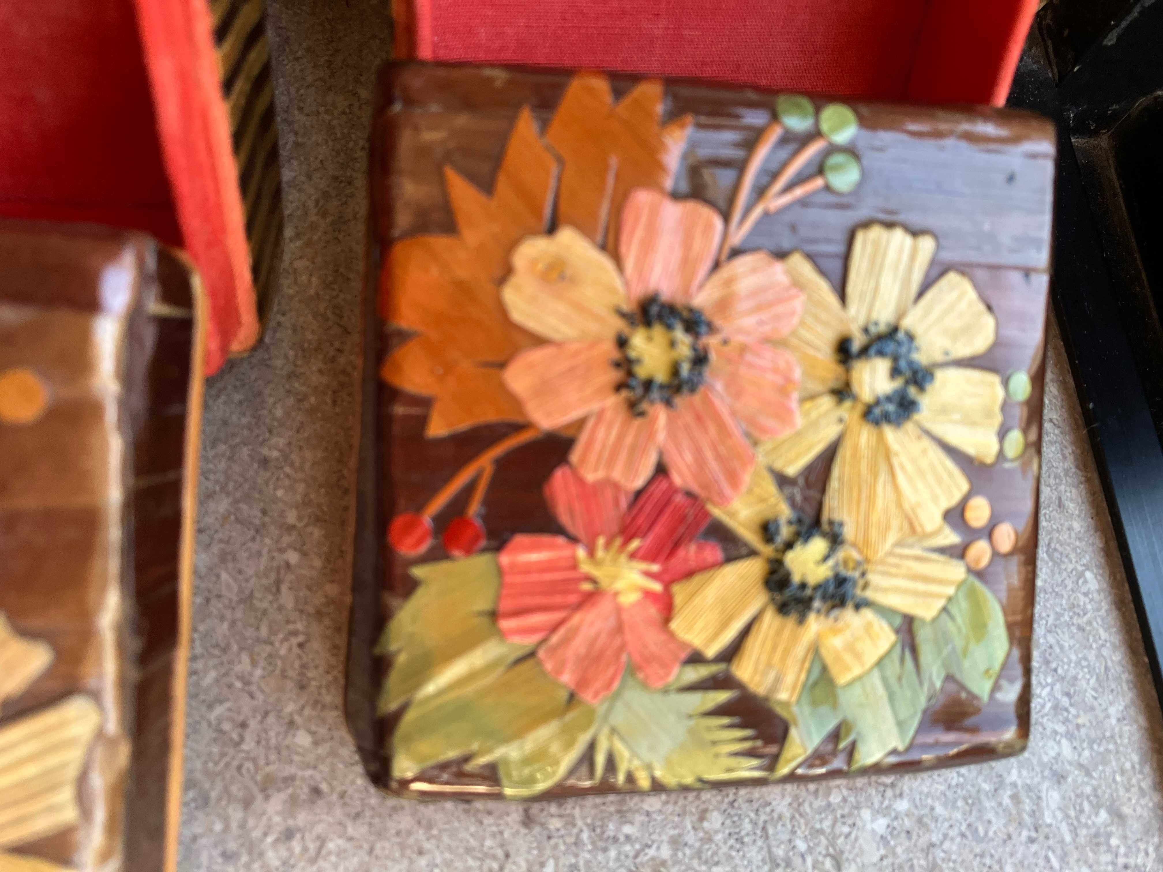 Conjunto de 2 caixas decorativas
