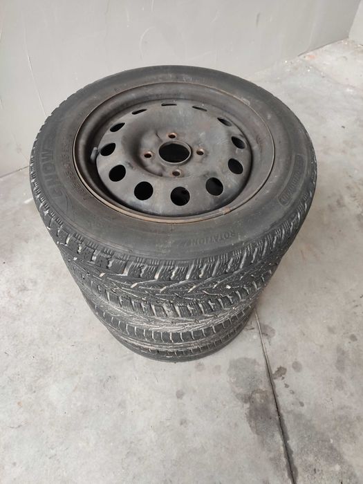 Koła Felgi stalowe z oponami 15" 4x114,3 Mitsubishi Chevrolet