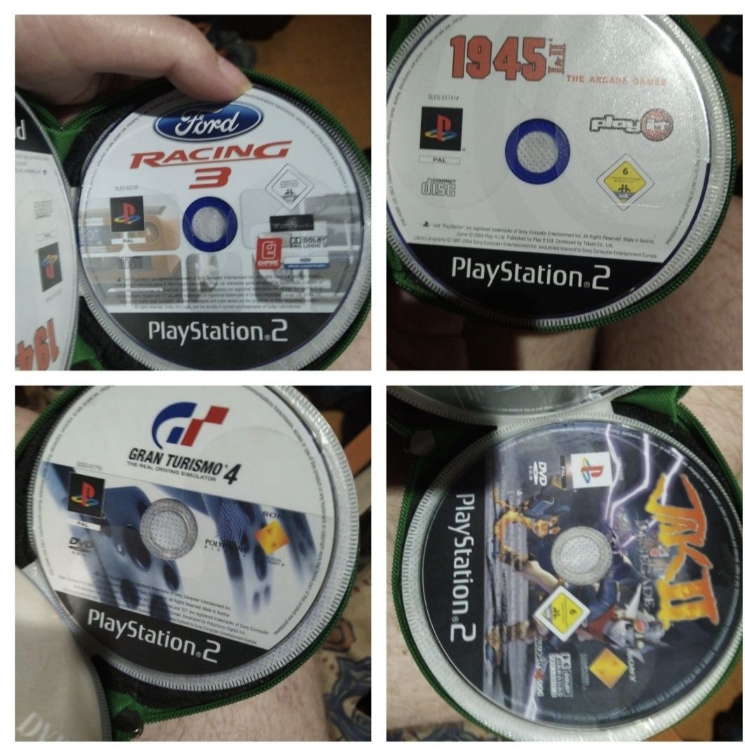 PlayStation 2 Slim + 54 Jogos + Acessórios .