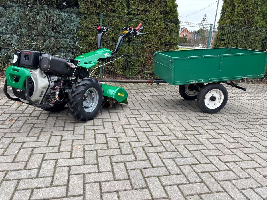 Traktorek Dzik Glebogryzarka Ferrari diesel 2021 agria BCS 740 Goldoni