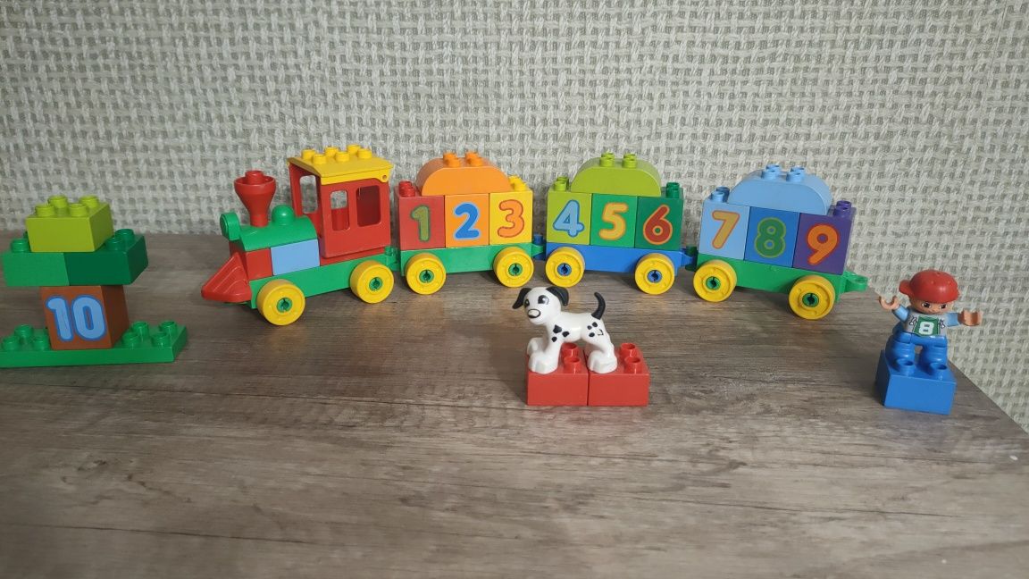 lego duplo pociąg abc 10558