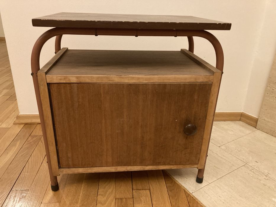 Szafka nocna - stolik nocny z lat PRL