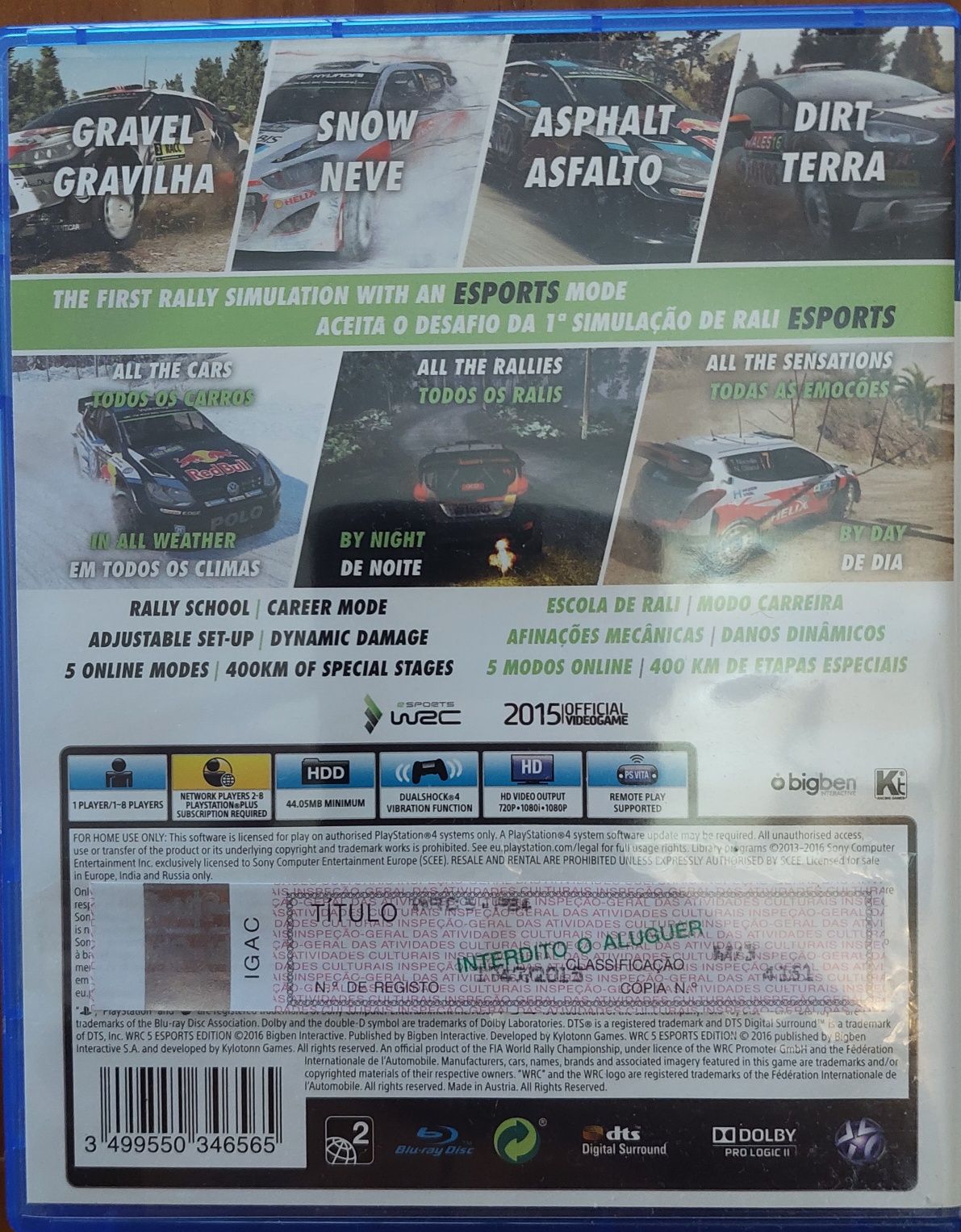 WRC 5 (jogo para PS4)