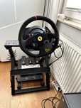Thrustmaster T300 + T-LCM + F599XX Evo Alcantara + NLR Wheel Stand 2.0