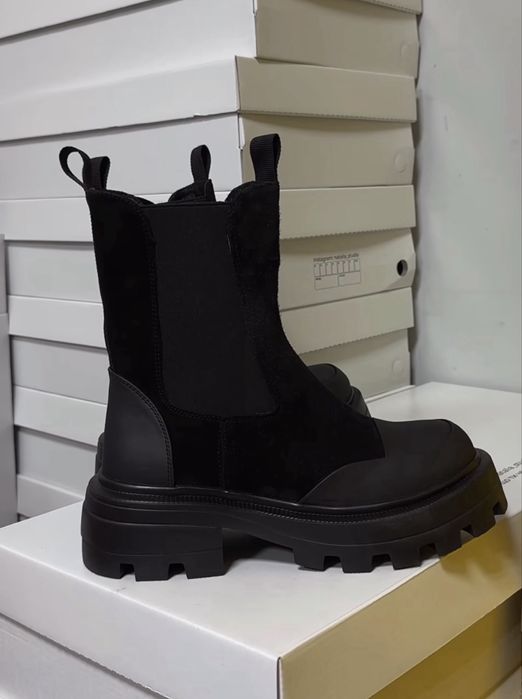 Шкіряні Ботинки челсі