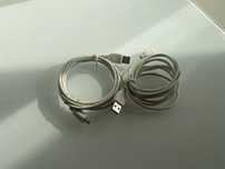 Komplet z dwóch kabli USB 2.0 do Mini USB (długość 1.8M)
