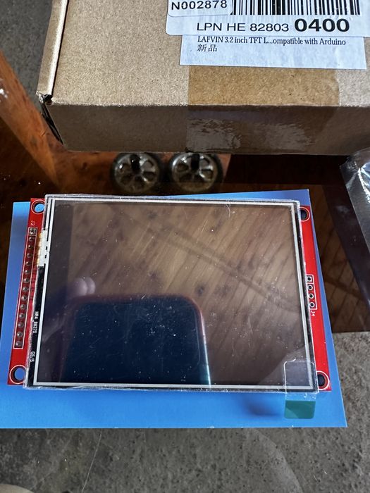 TFT LCD 3,2" SPI 240x320 ILI9341 Arduino, STM32, Raspberry Pi