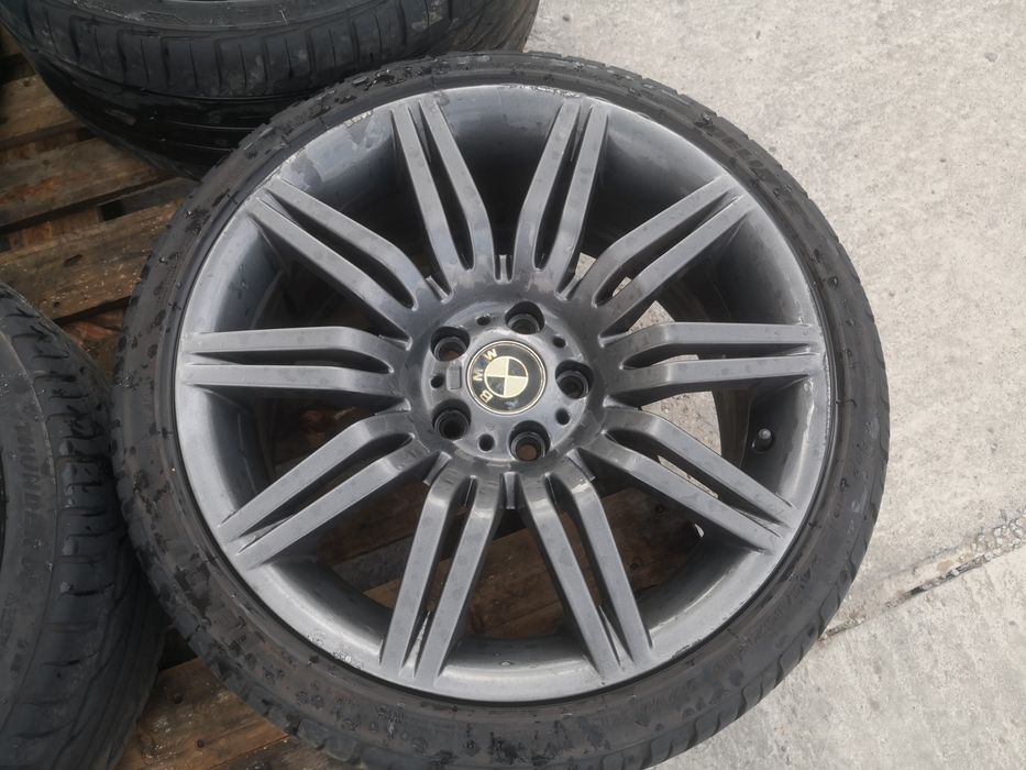 Alufelgi BMW e60 e61 Mpakiet Spider 19" oryginał z oponami 8.5J 9.5J