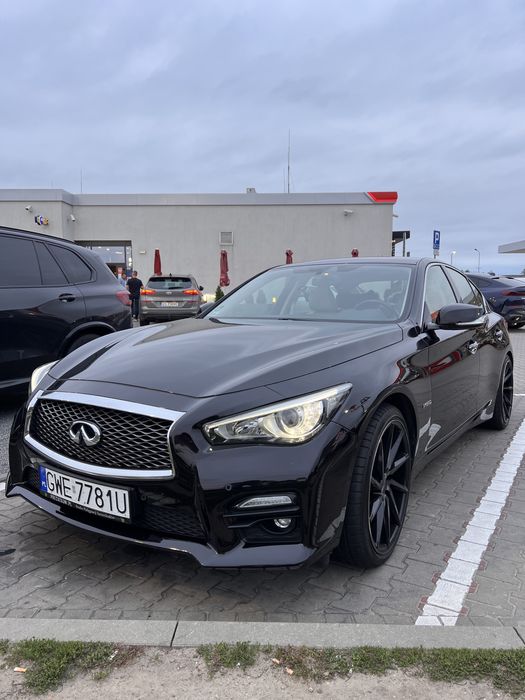 Infiniti Q50S Hybrid AWD Salon Polska 2 kpl kół jasne wnętrze