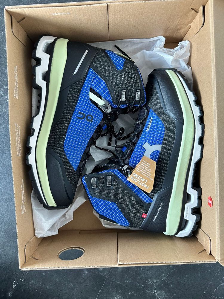 ON CloudAlpine Waterproof „Cobalt / Limelight” | Rozmiar 40 EU