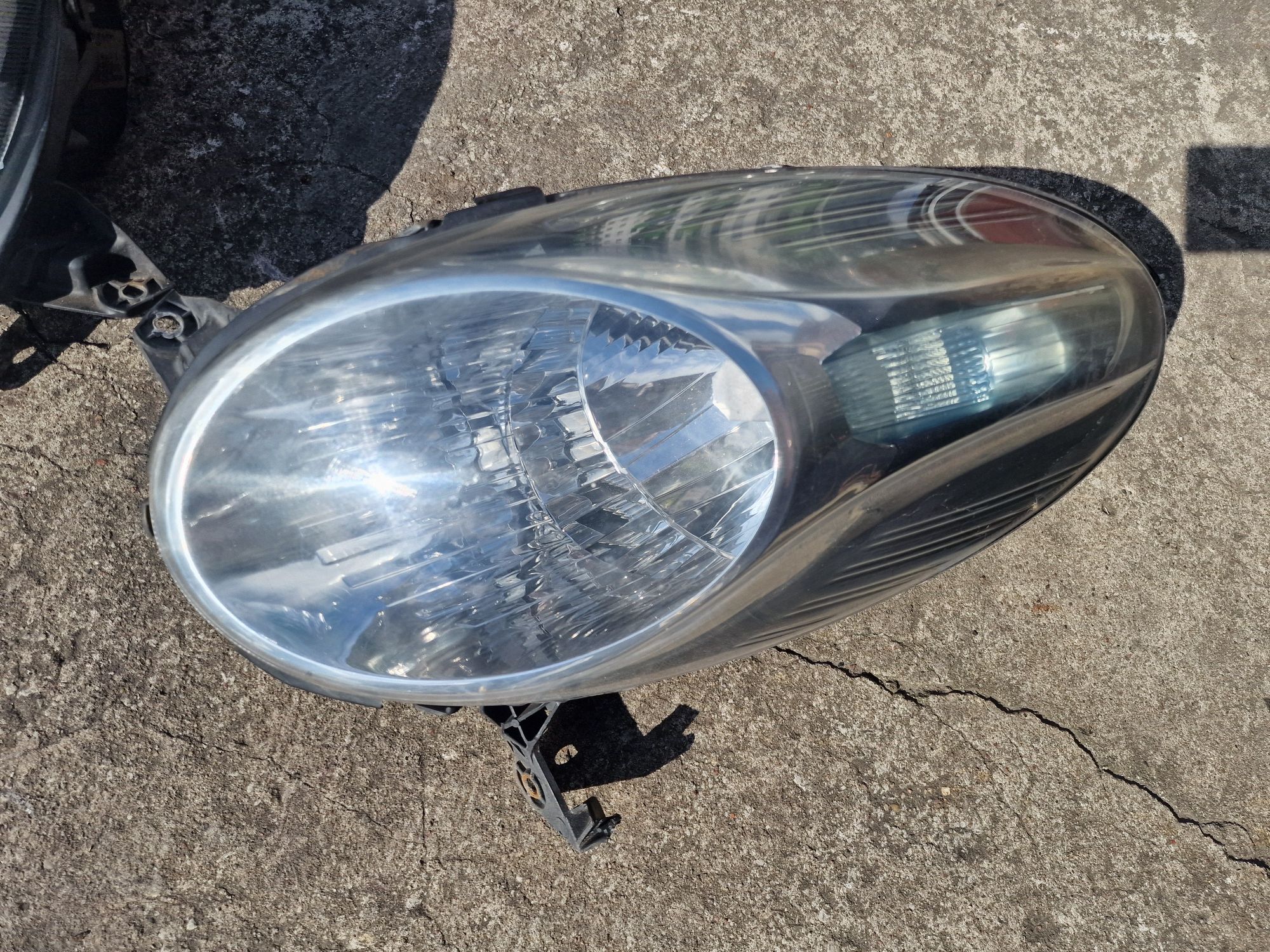 Lampy przód nissan Micra k12 lift komplet europa