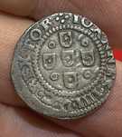 Moeda 1/2 Tostao 50 Reis D JOAO IV