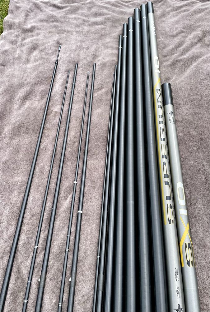 Tyczka Preston Superium SX10 13! PACK! Stan BDB! Komercja!