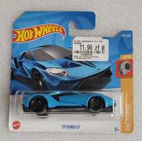 Ford GT 17 blue Hot Wheels