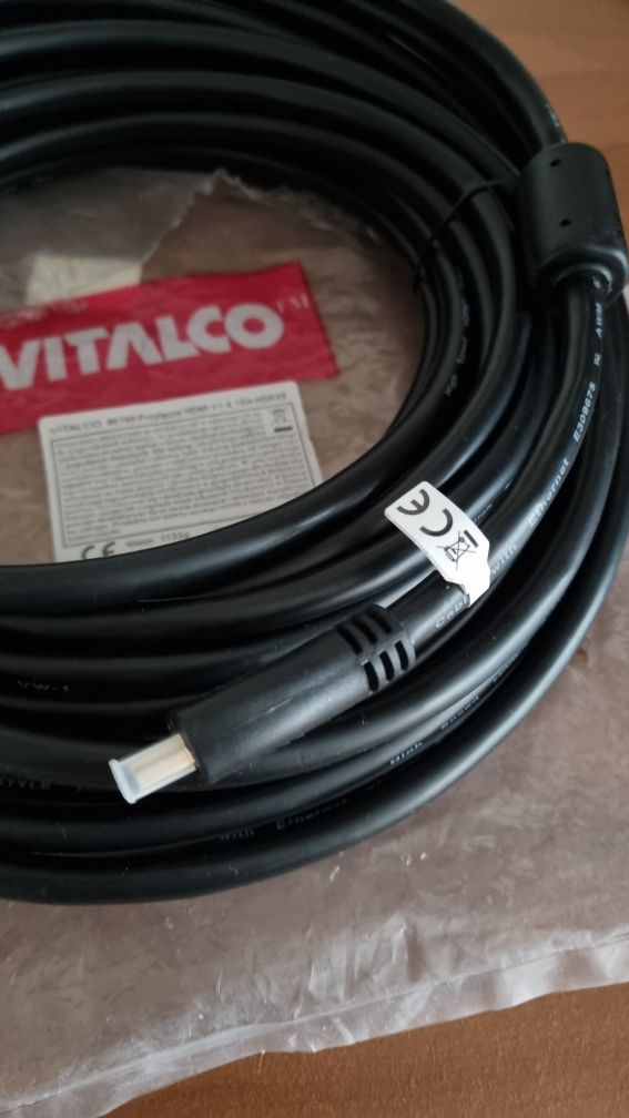 kabel HDMI 1.4 Vitalco 15m FULL HD HDK48