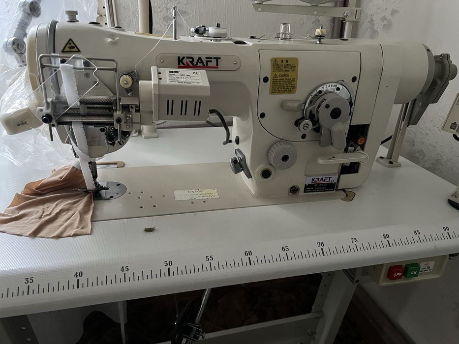 Zyg-zak Kraft KF-2284D z pullerem – profesjonalna maszyna przemysłowa