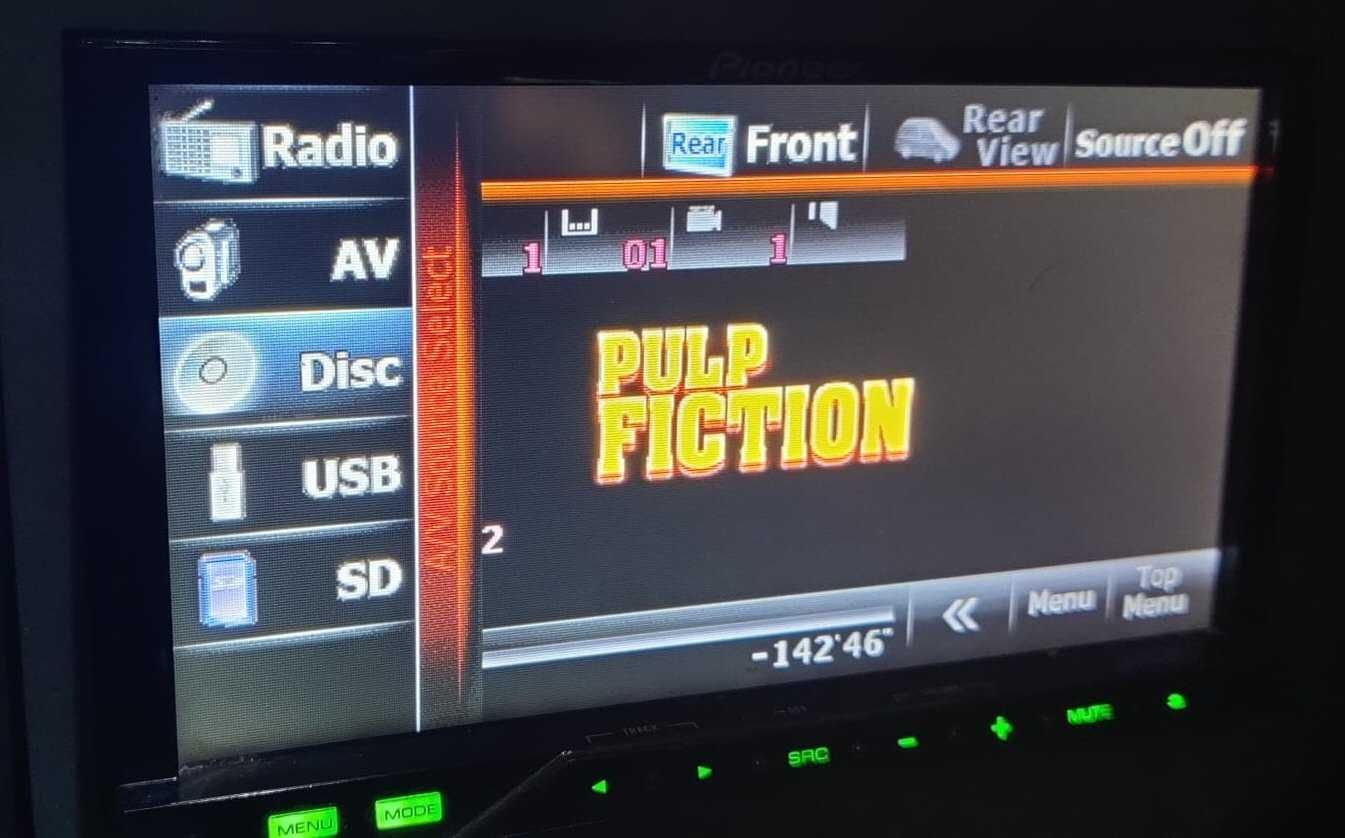 Auto Rádio Multimedia Pioneer AVH-P4200DVD