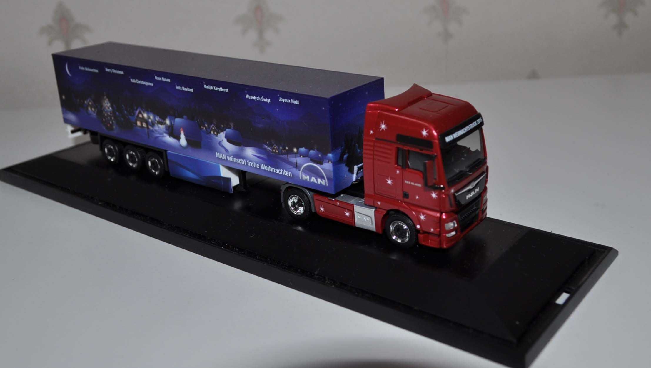 MAN TGX Weihnachtstruck 2015 1/87