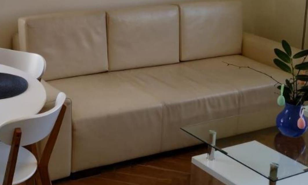 Sofa skórzana rozkładana
