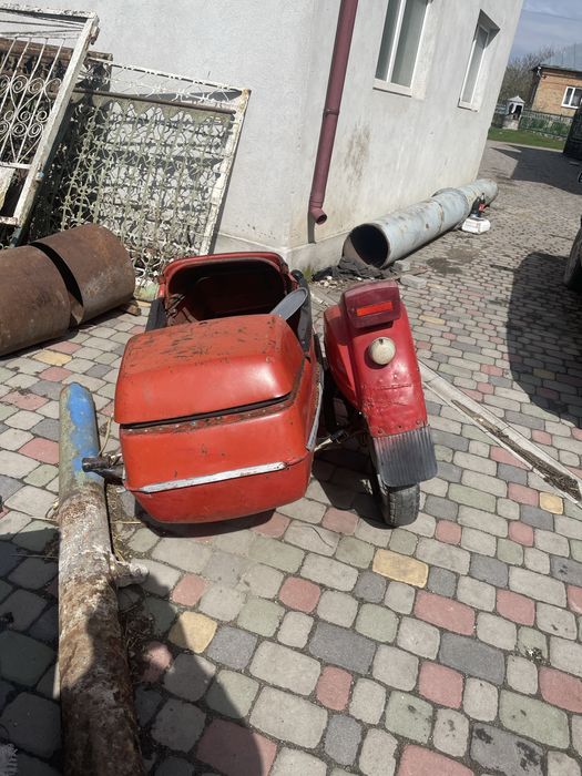 Продам мотоцикл ИЖ ПЛАНЕТА 5 віддам разом з коляскою
