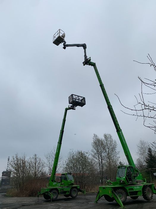 Wynajem usługi merlo manitu, rozładunek, ładowarka teleskopowa zwyżka