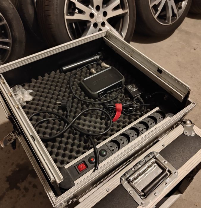 Hard case skrzynia transportowa rack z przyłączem na mikser