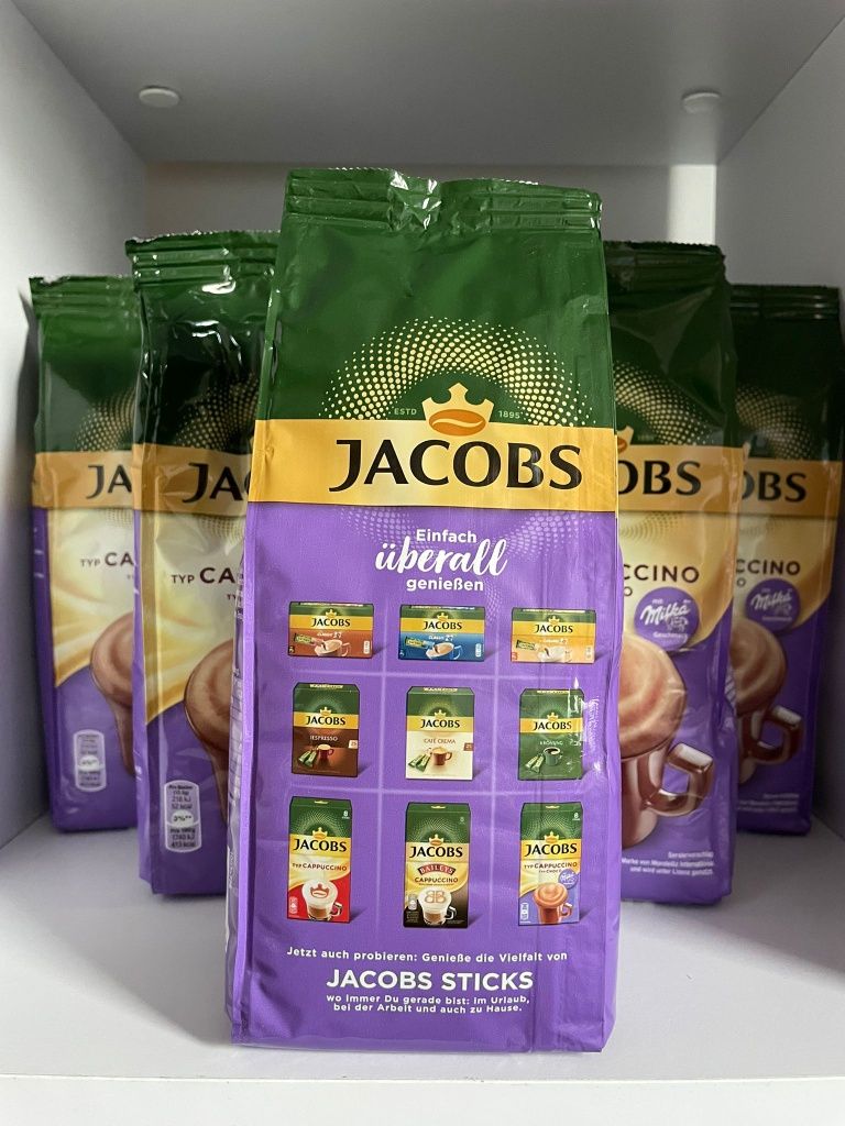 Jacobs Milka Cappuccino czekolada 500 g z Niemiec (3 sztuki)