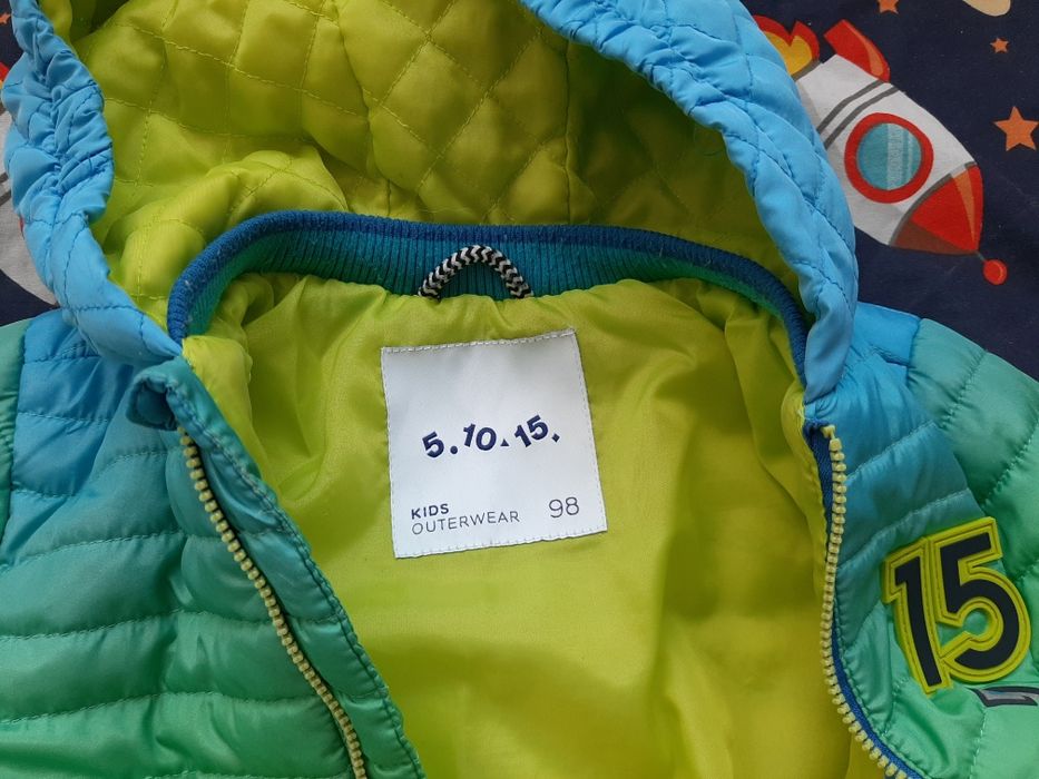 Kurtka 98 pikowana 5-10-15 przejściowa wiosenno-jesienna