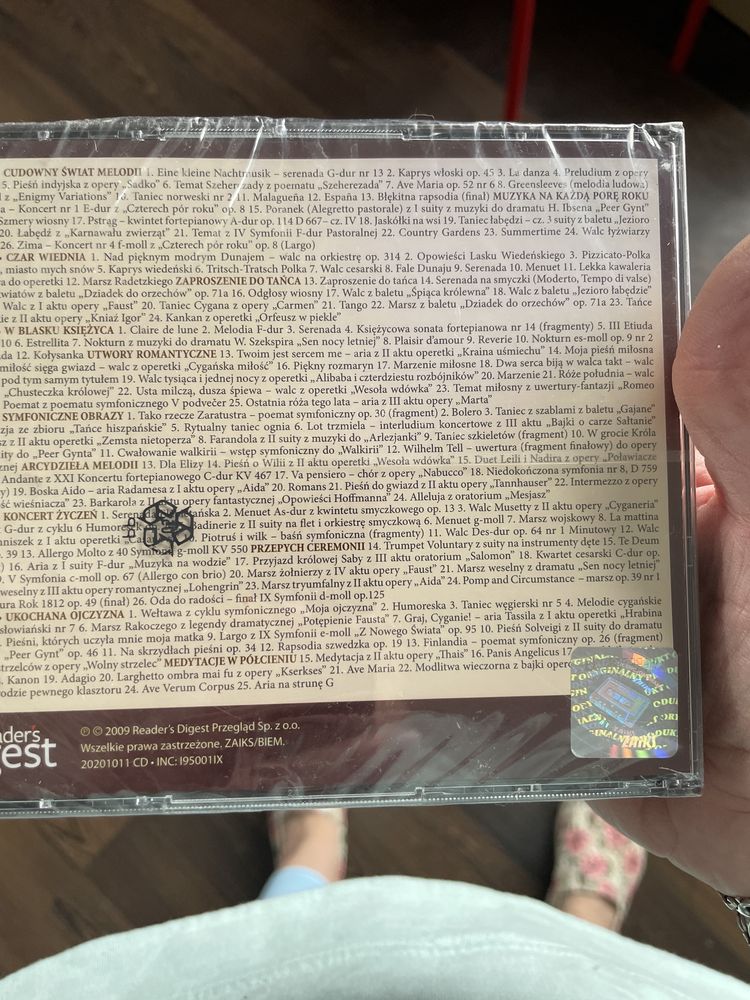 6 płyt cd, 150 niezapomnianych melodii