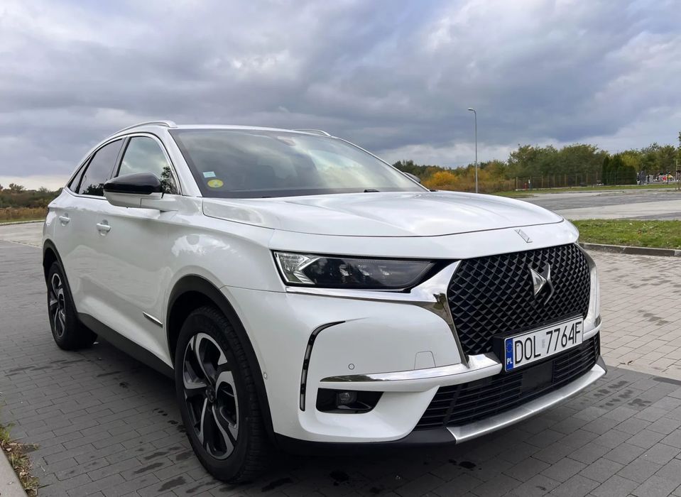 DS Automobiles DS 7 Crossback Bezwypadkowy Świetny Stan Rivoli Kamery Skóra Elek Fotele Serwisowany
