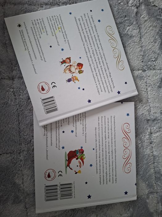 2 książki świąteczne dla dzieci