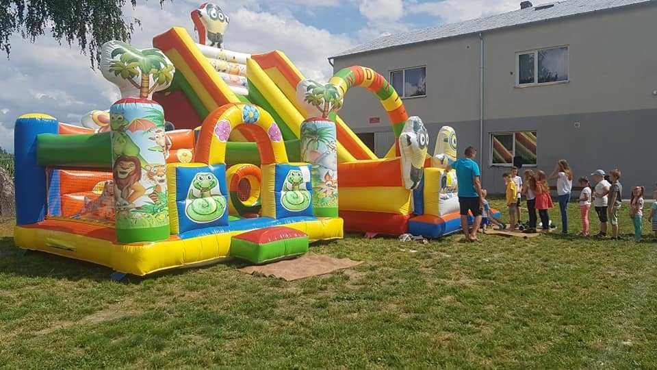 Dmuchańce, zjeżdżalnie dmuchane, zamki, atrakcje dla dzieci