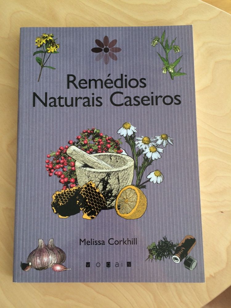 Livro Remédios Naturais Caseiros