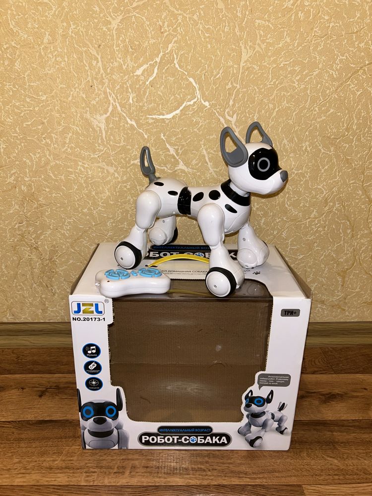 Собака-робот Smart Pet на пульті управління інтерактивна з озвученням