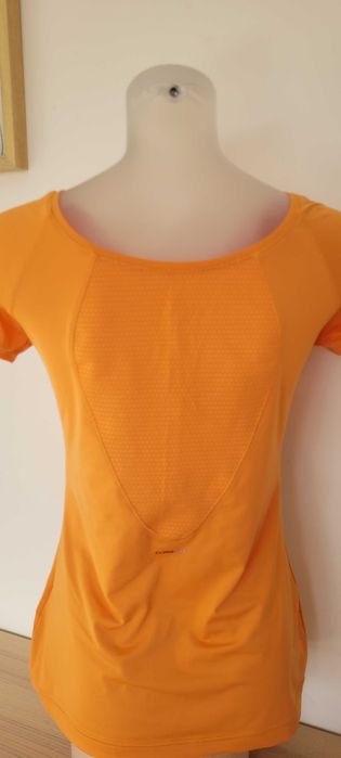 Pomarańczowa damska koszulka sportowa Adidas, rozM