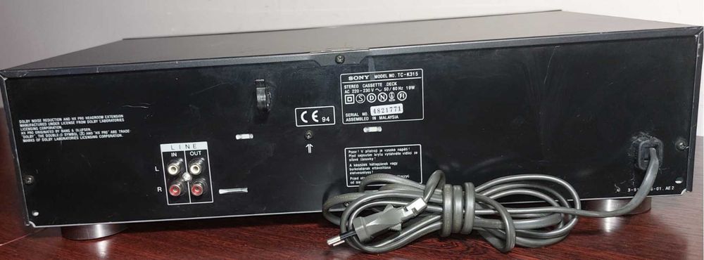 касетну деку Sony TC-K315