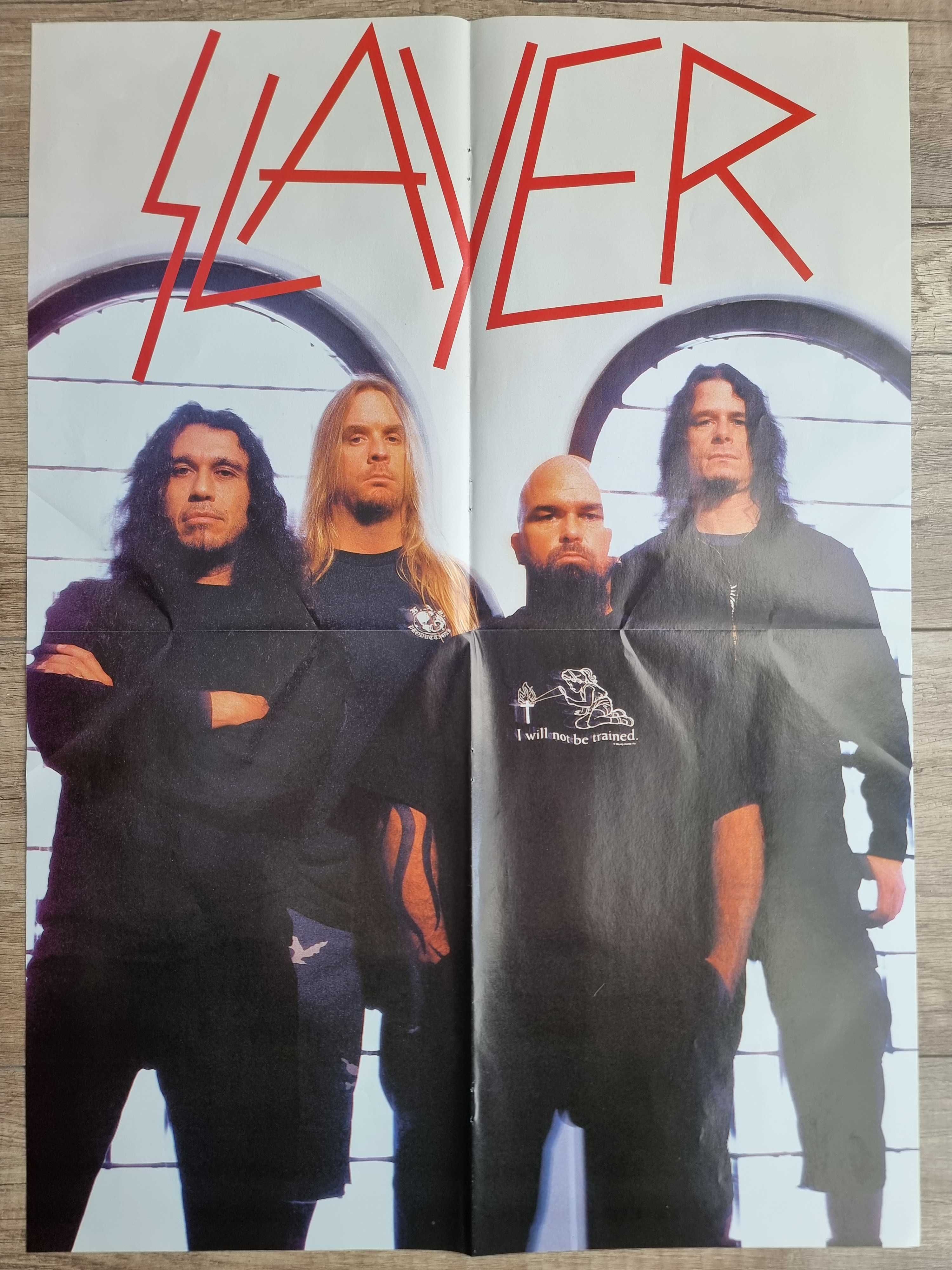 Plakat SLAYER z 2002 r. - Format A2 (40 x 55 cm) - NOWY!