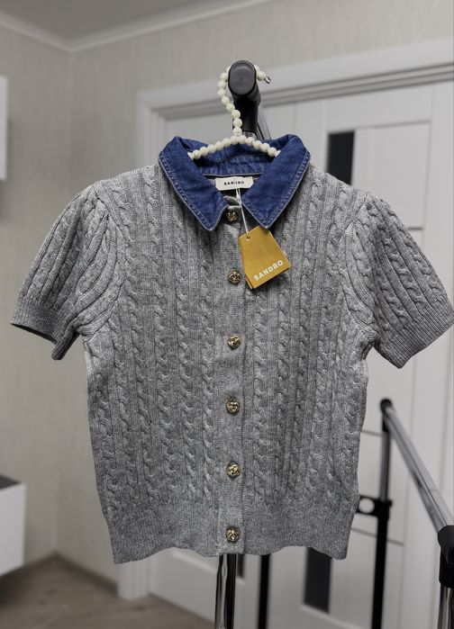 Кофта поло sandro