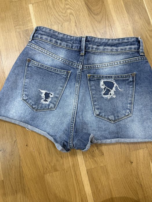 Короткі джинсові шорти MANGO