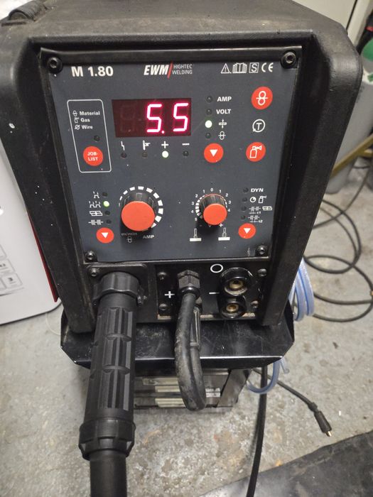 ewm picomig 180 spawarka mig mag uchwyt 4m synergia migomat 230v