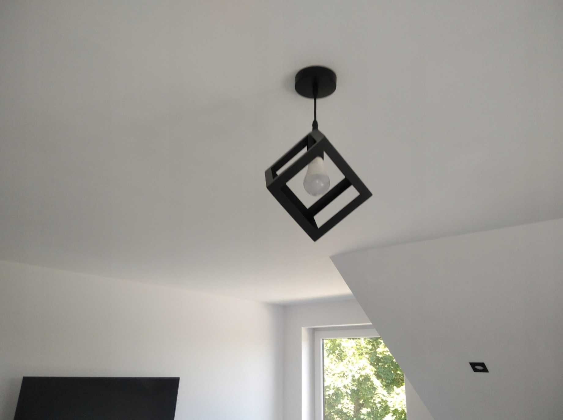 Nowa lampa Geometryczna MODNA loft wysoka JAKOŚĆ HIT oryginalna