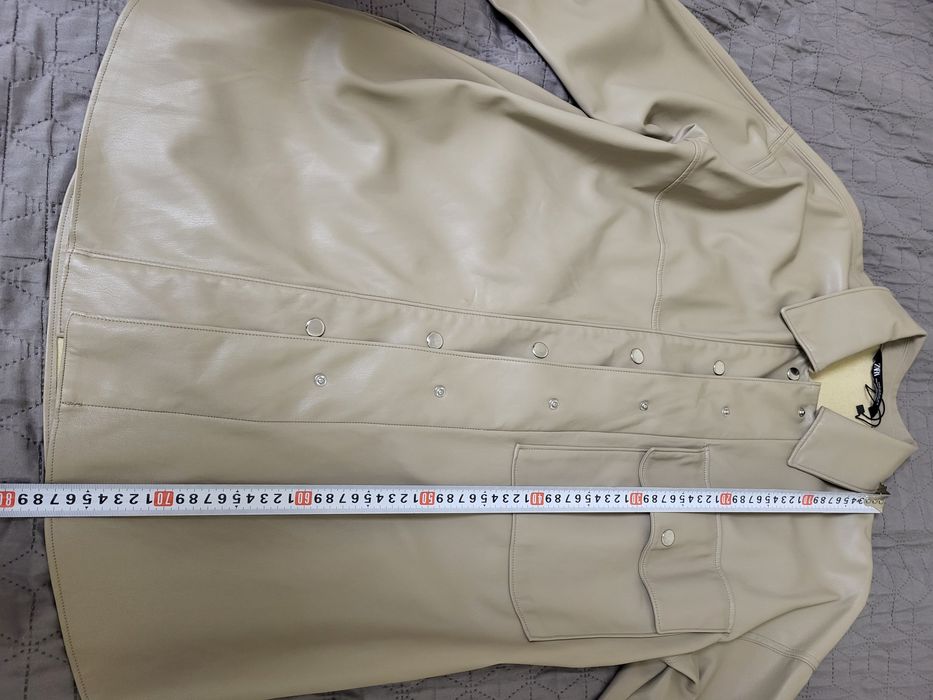 Шкіряна сорочка куртка zara