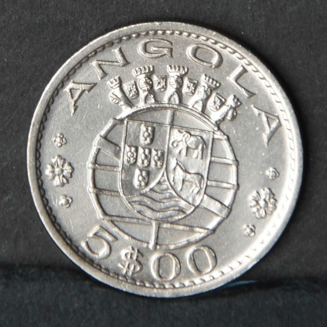 Angola 5 escudos 1972 - olx X10351