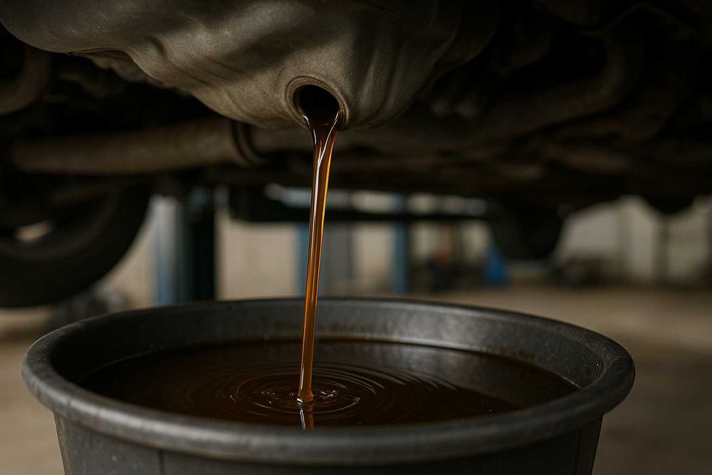 Olej zużyty, przepracowany, odpadowy - SKUP