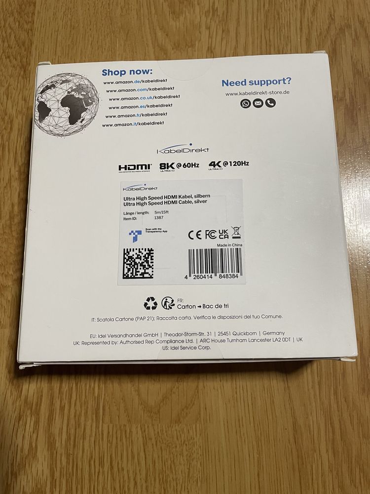 Кабель 4 K HDMI, кабель